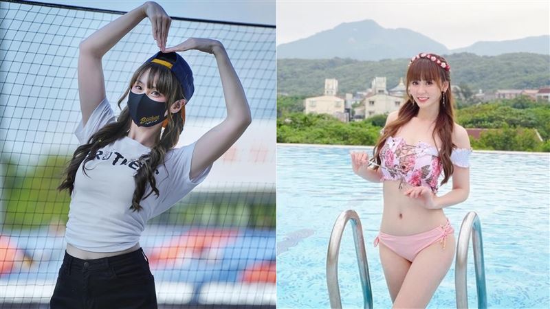 火辣身材全看光!啦啦队女神「撑爆比基尼」 腿根蜜臀全洩