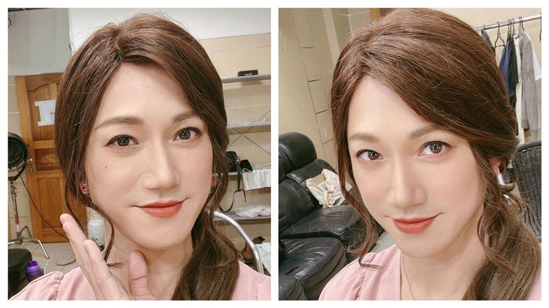 凌晨惊晒新造型!吴慷仁扮女美如蝴蝶「一张照片惹哭全网」