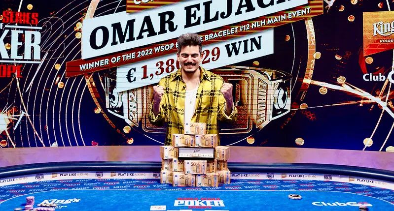 【EV撲克】瑞典玩家Omar Eljach拿下WSOPE主赛冠军,生涯奖金暴涨至7位数