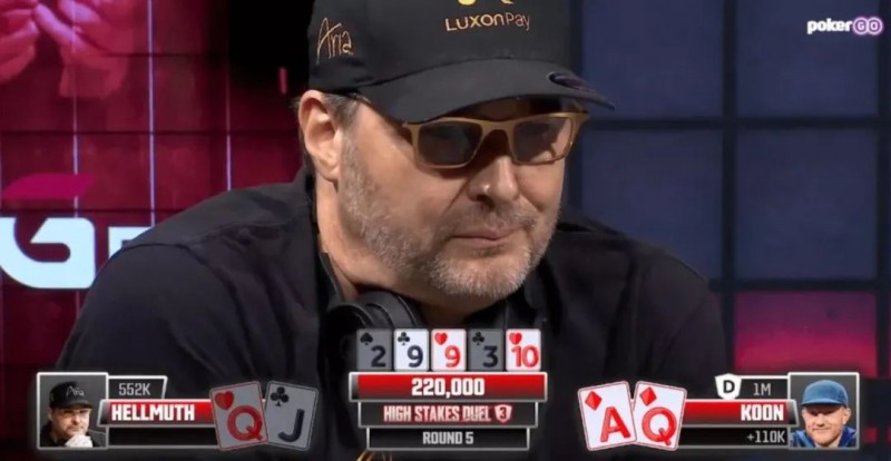 【EV撲克】单挑大神还是单挑大鱼?Hellmuth WPT主赛单挑中的神奇抓鸡