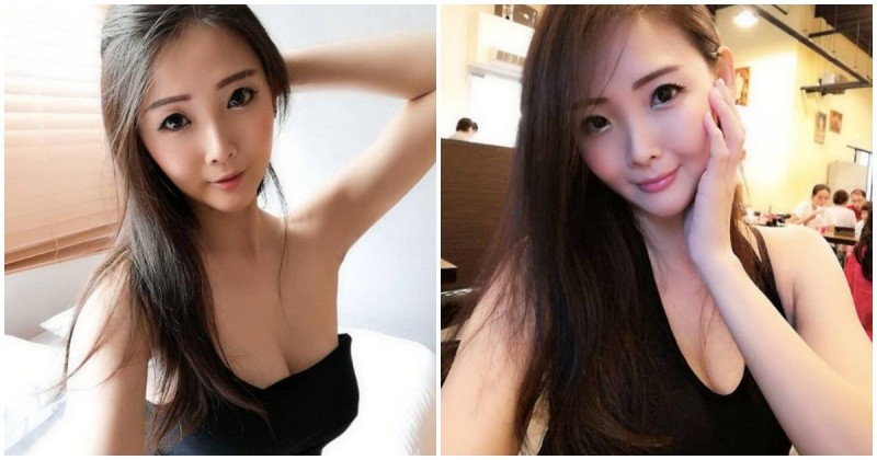 火辣騷氣正妹「超愛挑逗」，做瑜伽時「兇猛深溝」好誘惑啊…