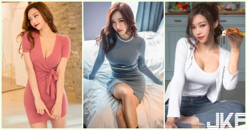 好白嫩！「爆乳披薩妹」低胸視角太害羞了！滿滿的「銷魂奶量」畫面有夠邪惡…