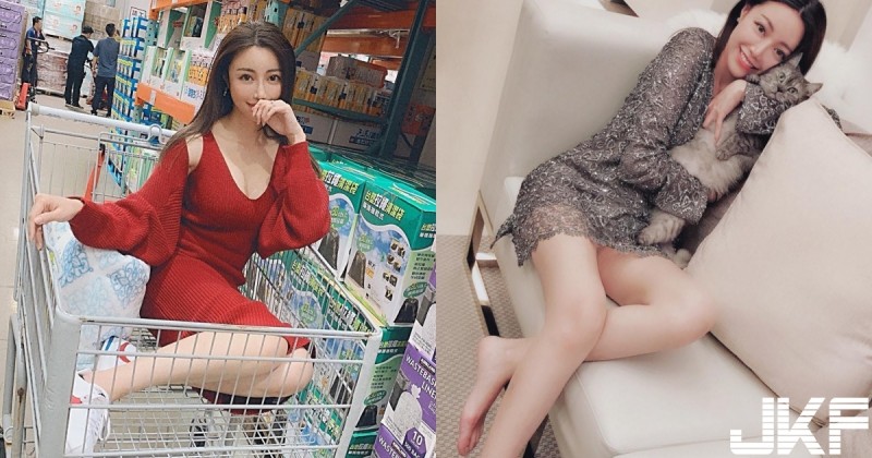 這坐姿逮就補嗎？名媛「火辣辣長腿」洋裝超短，隨意一坐「神秘禁區」讓人好想探究竟…