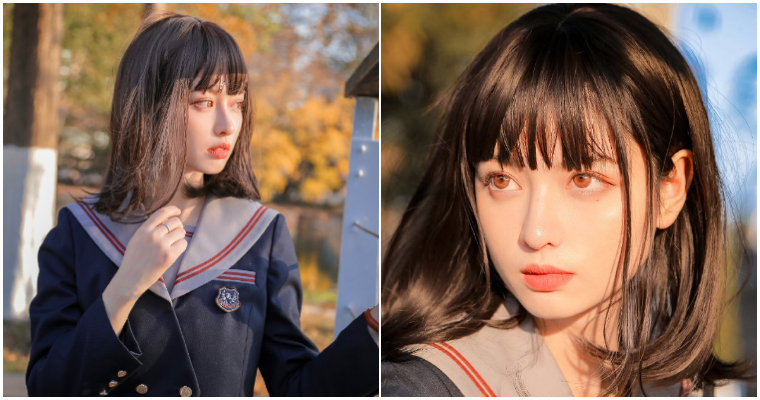 根本環本橋奈分身！中國美少女「流戈」超高顏值爆紅　網友肉搜她的真實身份竟是…
