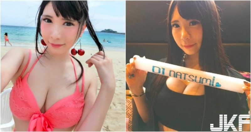 「白嫩爆乳妹」份量太狂！奶奶都快滿到脖子下！那兩球肉肉這樣有合法嗎…