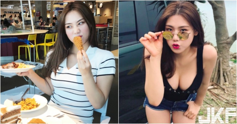 「吃雞腿奶妹」狂嗑食物！每個看起來都超美味，尤其是「雪白大饅頭」的乳香味…