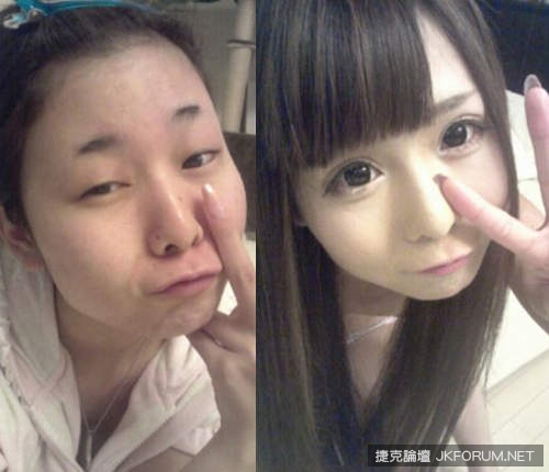 《整形級彩妝》NICO生主驚人的素顏大公開( ` jjj ` )