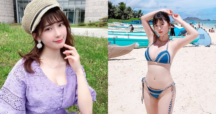 「清純系校花」平常包緊緊…終於大解放曝光「白皙美乳」！「一個抬腿」讓網友驚嘆連連