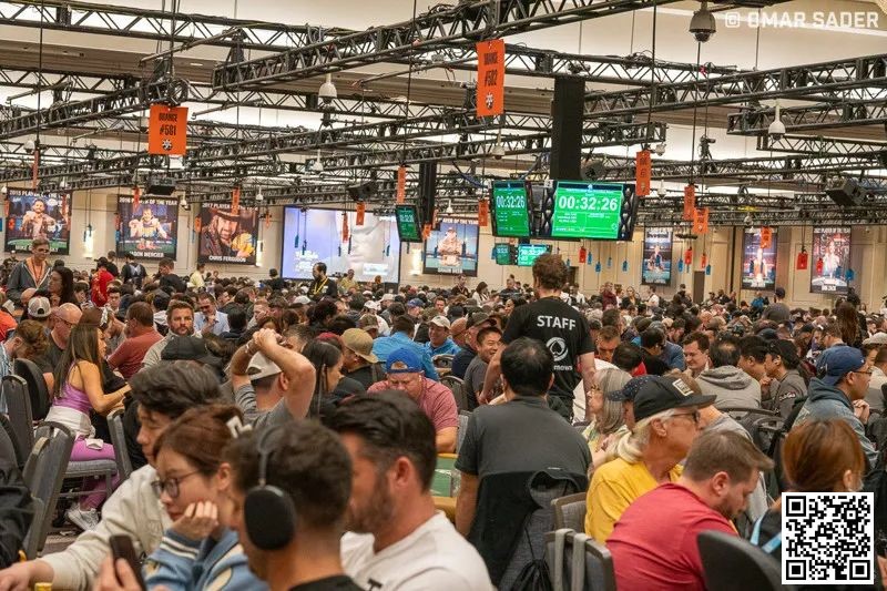 【EV撲克】有史以来规模最大的一天!WSOP主赛事Day1c超过3000名选手参赛!