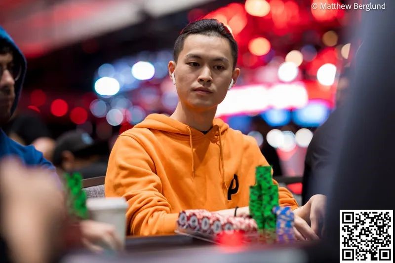 【EV撲克】2023WSOP | 主赛Day5战况惨烈,仅剩中国台湾帅小伙幸存,149人晋级Day6