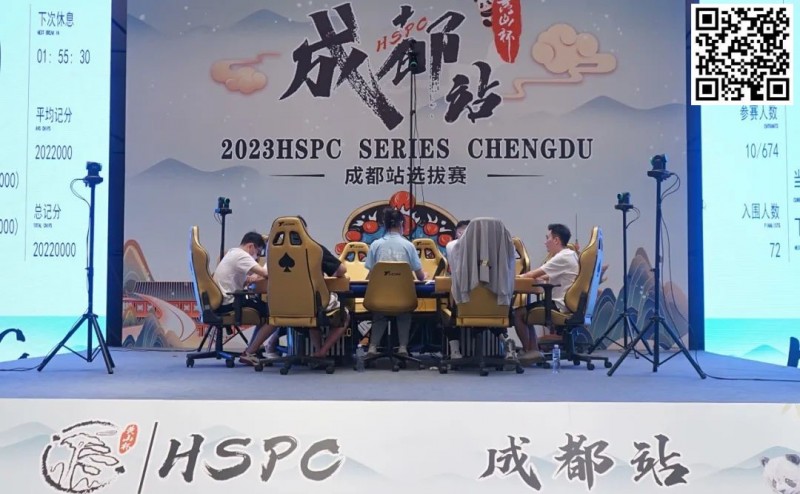【EV撲克】HSPC成都站|九人决赛桌产生!孙健峰领跑,明日揭晓何人蜀地称王!