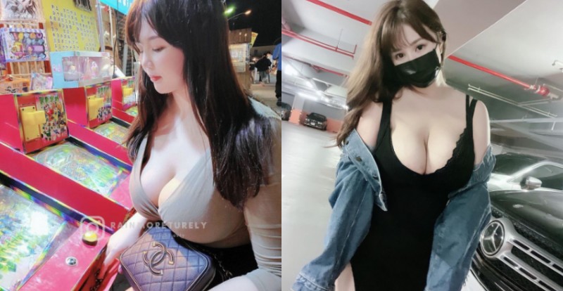 巨乳咖啡店店長「張維亞」挺大鋼砲打小鋼珠　這攻擊力有點太強…