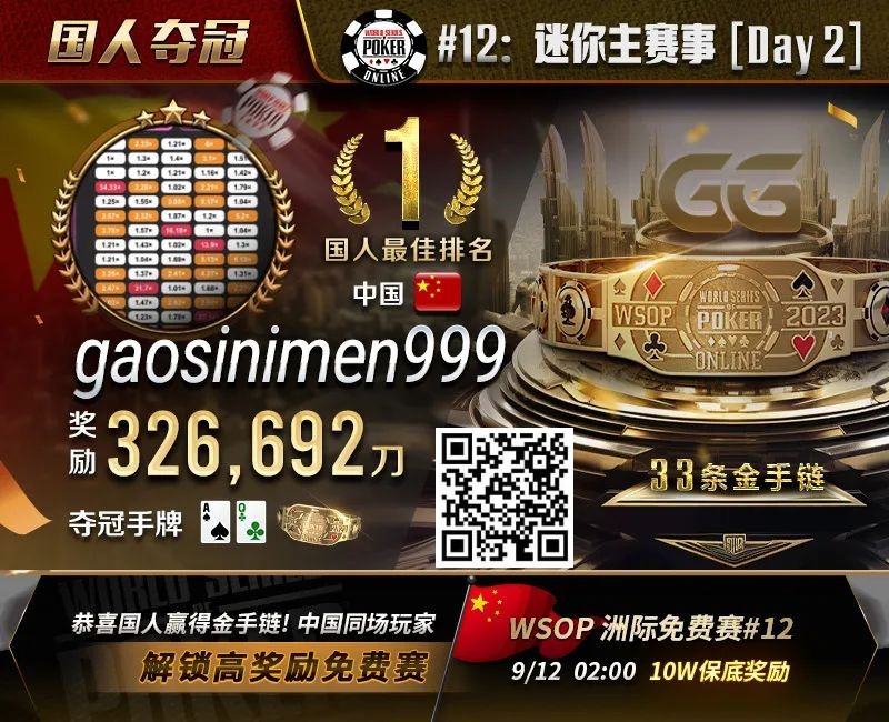 【EV撲克】WSOP金手链冠军胡金龙、周澎专访|中国军团势如破竹,已成为世界扑克不可忽视的力量!