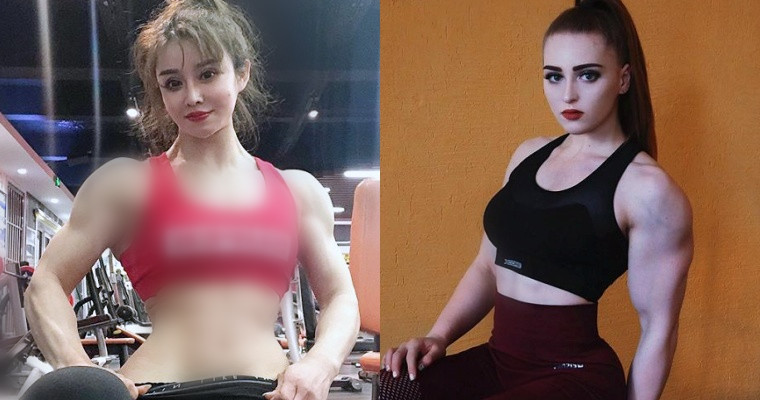 天使臉蛋、筋肉身材！盤點 3 位外表和身材「神反轉」的正妹…超大塊肌肉讓男生都服了