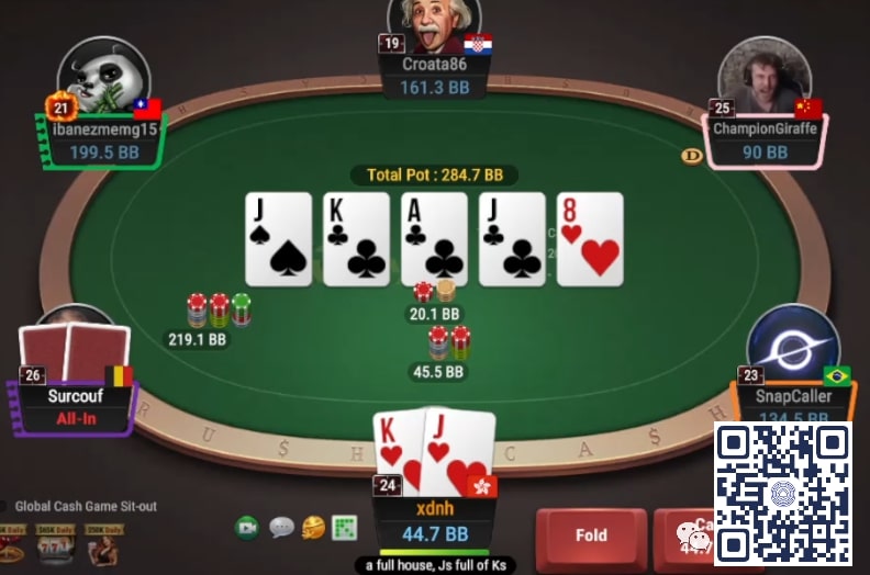 【EV撲克】牌局分析:河牌葫芦被3bet allin