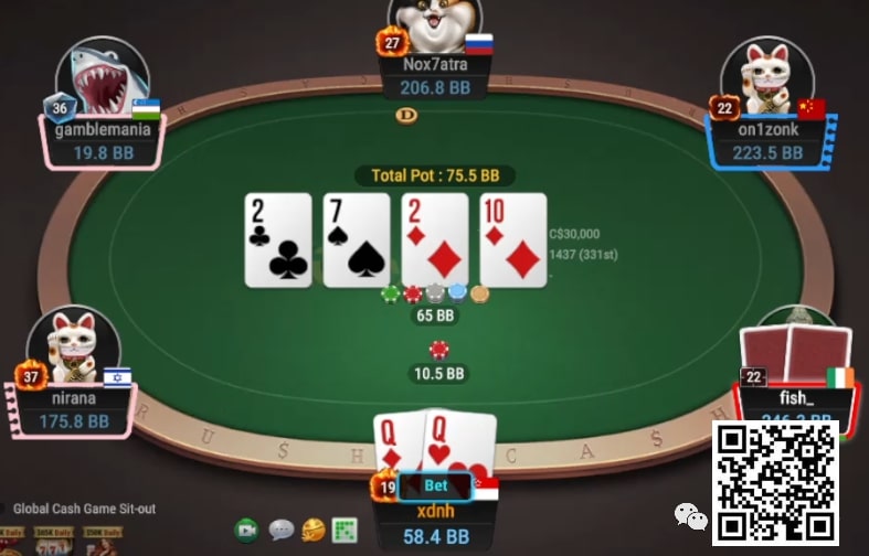 【EV撲克】牌局分析:AK能call这个超级小的block bet吗