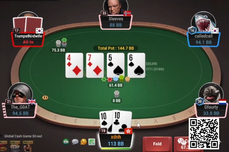 【EV撲克】牌局分析:3bet底池,超对被double check raise…
