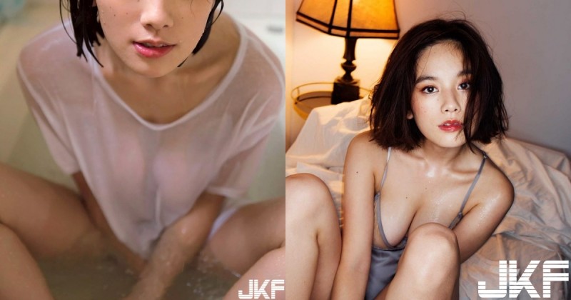 喝奶啦～最狂乳浪「終極H奶」來襲！挑戰「濕身素顏」不容忽視的誘惑寫真…