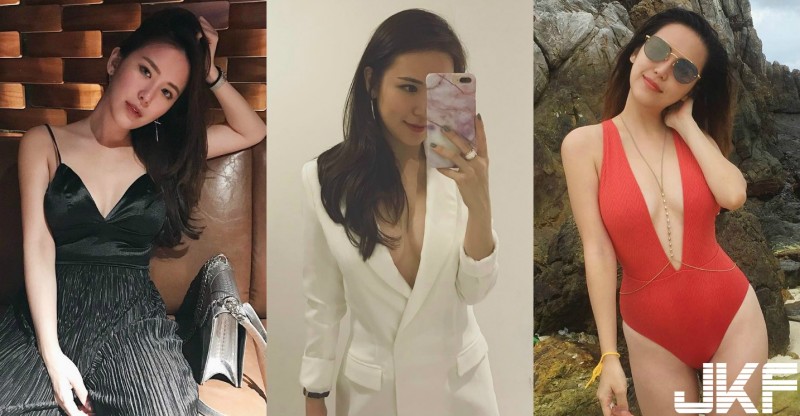 輕熟「爆乳OL」姊姊好壞壞！西裝外套下沒穿讓「渾圓美乳」全露出來…