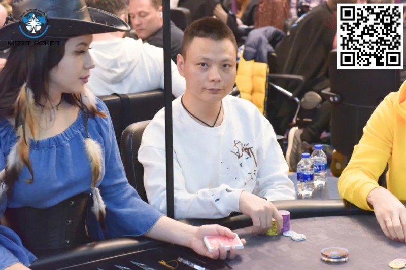 【EV撲克】Merit Poker塞浦路斯 | 徐强AA撞JQ击中顺子成热身赛泡沫,魏国梁、顾悦凡成功晋级Final Day