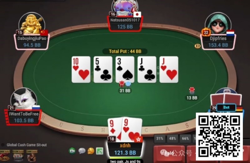【EV撲克】牌局分析:3Bet底池,中对要不要cbet?