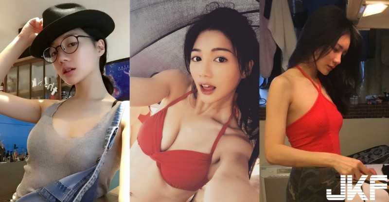 貼身小可愛煎餅好惹火！美乳形狀全露出！正妹害羞承認：「討厭穿內衣」…