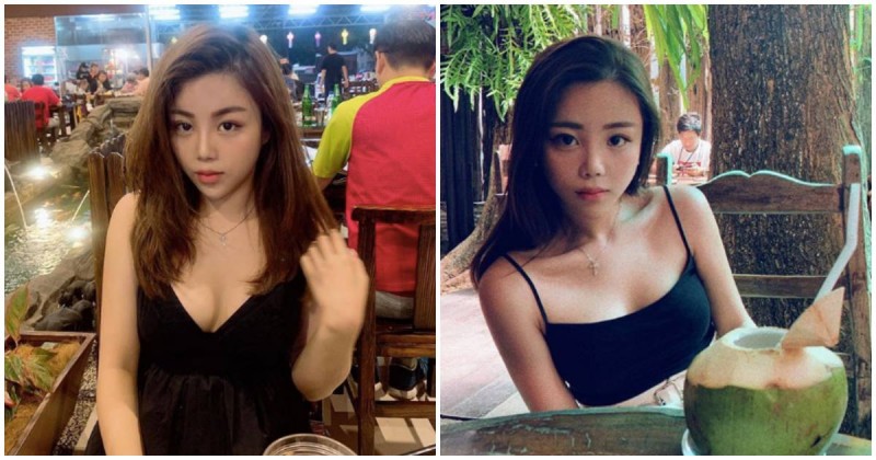 捕獲椰子汁的爆乳辣妹，自稱「波霸情人」車頭燈果然很厲害…
