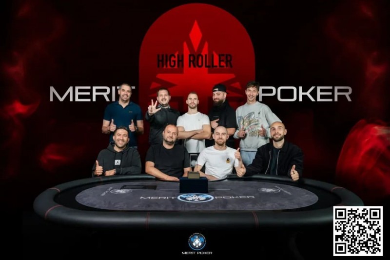 【EV撲克】Merit Poker卡门系列赛 | 波兰选手Jakub Michalak获豪客赛冠军,孙云升MPC晋级DAY2