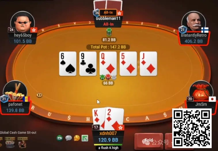 【EV撲克】牌局分析:再次证明xc/xc/bet这条line鲜有bluff