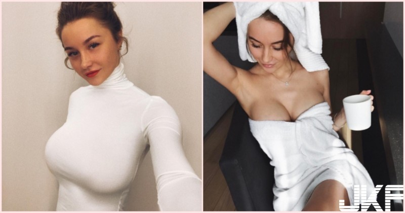 好兇爆！歐美版「著衣巨乳」威力太驚人！極品身材讓人戀愛了…