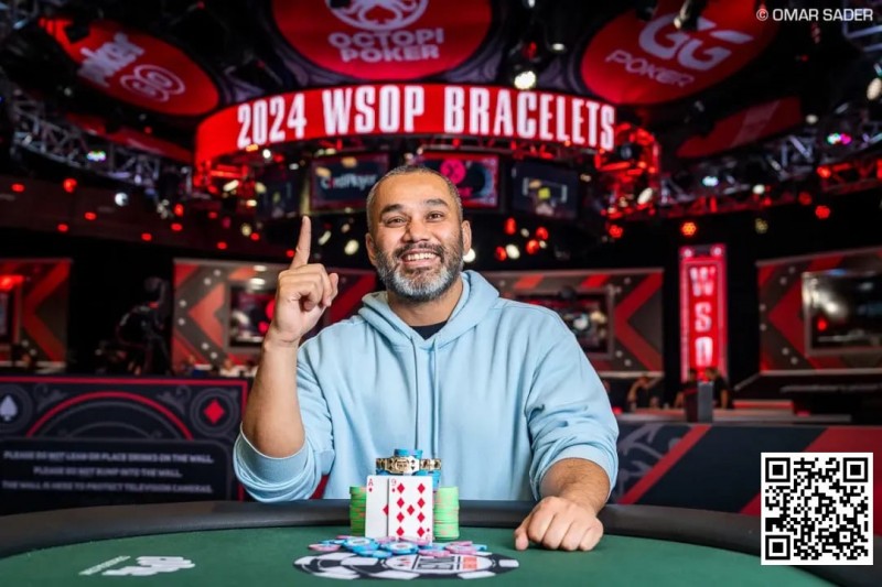 【EV撲克】2024WSOP|金手链大爆发 五场比赛诞生冠军 Yuri Dzivielevski斩获第5条金手链