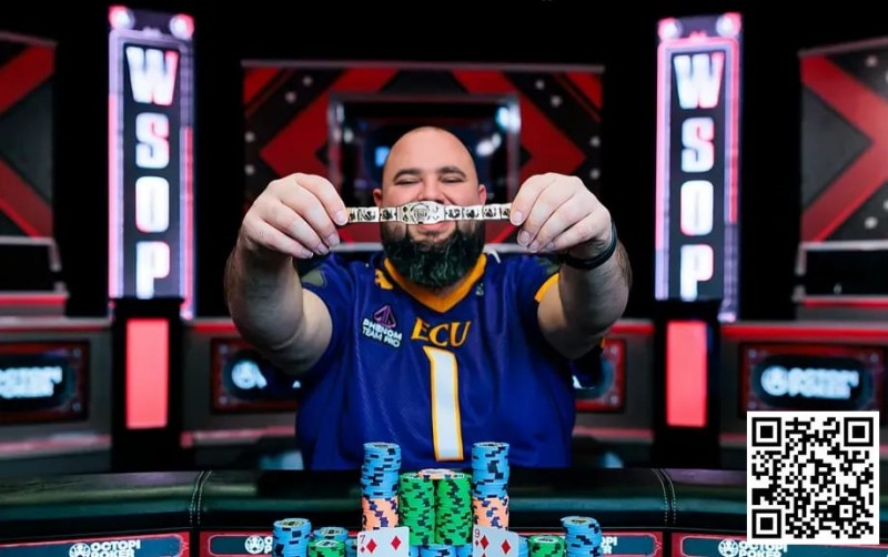 【EV撲克】WSOP最疯狂的逆转?小哥连续三次不到5 Outs河杀对手夺冠,这运气绝了!