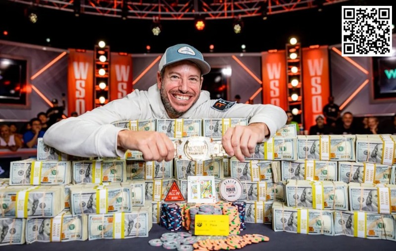 【EV撲克】尊嘟假嘟?WSOP主赛事冠军的致富秘诀:“保持耐心,然后多买比特币”