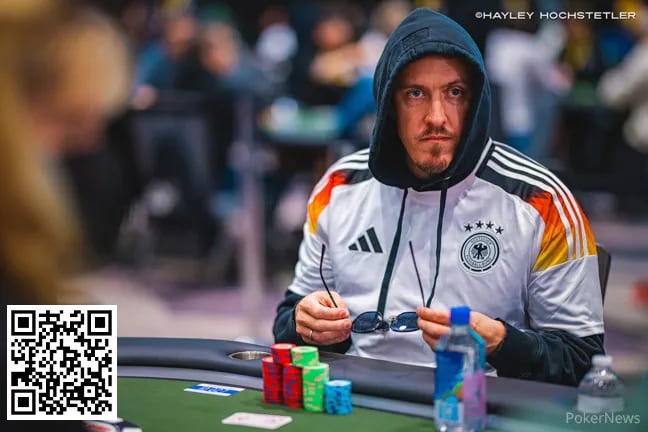【EV撲克】话题 | 2024年WSOP最令人难以置信的冤家牌淘汰了前足球运动员Max Kruse