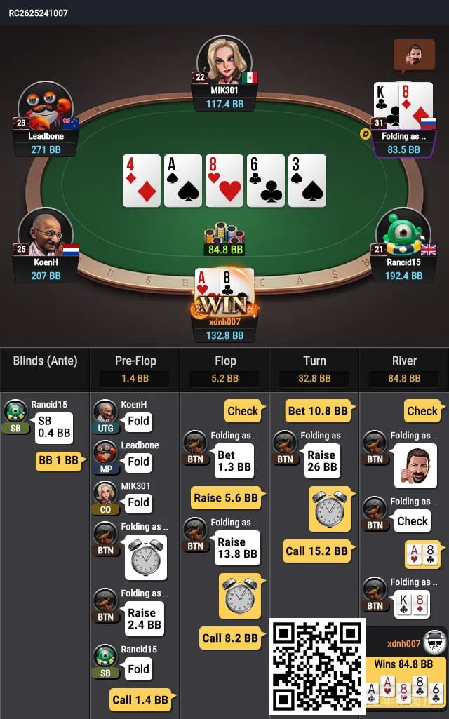 【EV撲克】牌局分析:翻牌被3bet,转牌donk是什么套路?