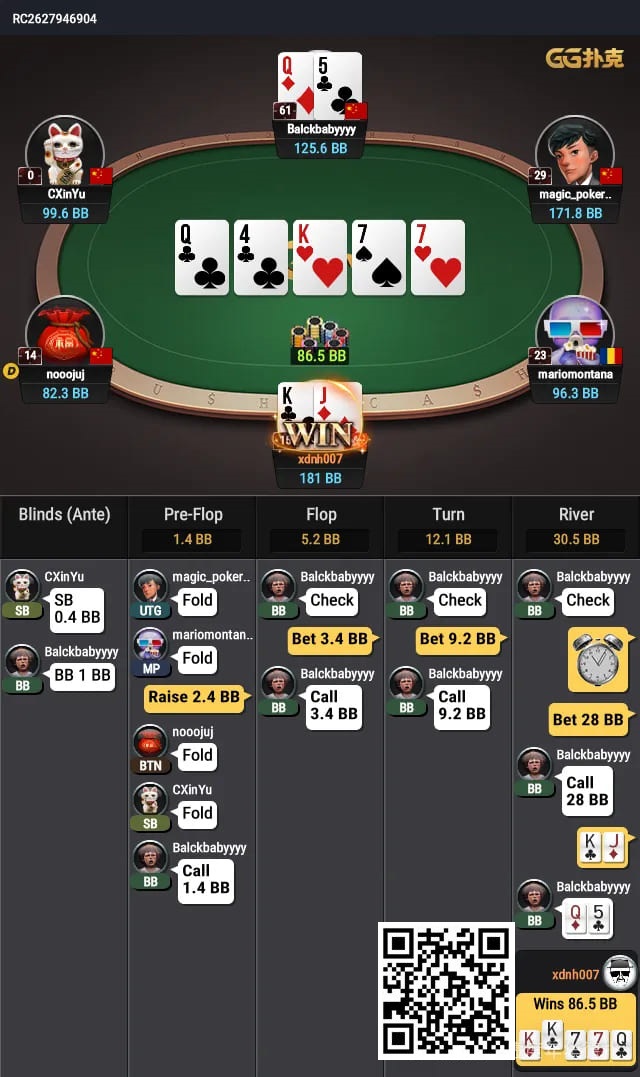 【EV撲克】牌局分析:Z25: 让你有时差牌call,有时好牌fold