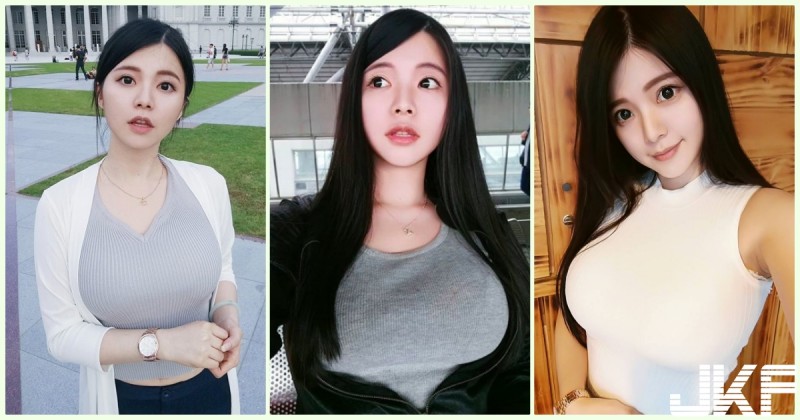 嘉義驚見「超甜美正妹」超胸身材整個藏不住！極品高顏值讓網友好迷戀…