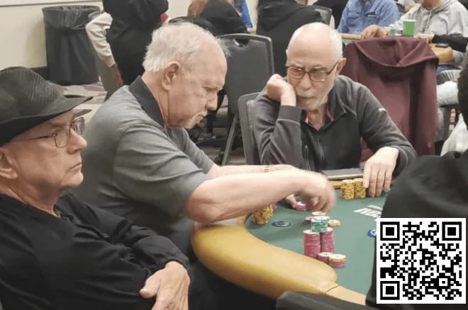 【EV撲克】79岁老兵在WSOP老年赛进圈,把一半奖金捐给朋友的儿子