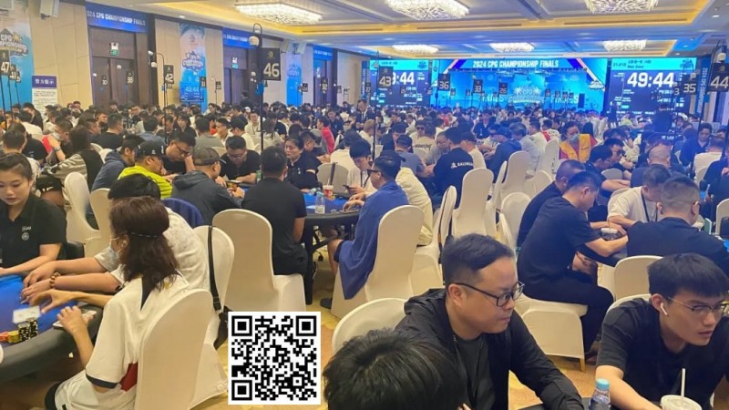 【EV撲克】CPG三亚总决赛主赛事A组1296人参赛火爆开场!张衍凯293500计分牌登顶CL携手466人晋级