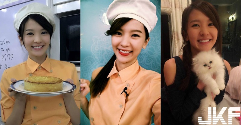 甜心廚娘上菜囉！正妹笑容比手上蛋糕還要甜！網友：我可以兩個都吃嗎…