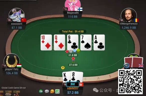 【EV撲克】牌局分析:要不要bluff VPIP 42的鱼?