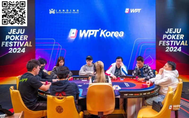 【EV撲克】济州扑克嘉年华|WPT主赛6人决赛桌诞生 李栋1270W蝉联记分牌榜首领跑决赛圈
