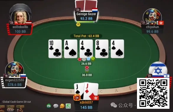 【EV撲克】牌局分析:无奈转bluff