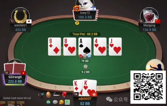 【EV撲克】牌局分析:3枪超小block bet