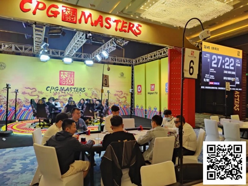 【EV撲克】CPG三亚大师赛 | 主赛第三轮战罢!14人晋级第四轮,陈沐易472.5万记分牌一骑绝尘