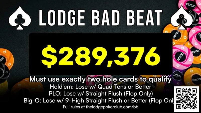 【EV撲克】同花顺撞上同花顺,Doug Polk俱乐部29万美元bad beat jackpot被打破