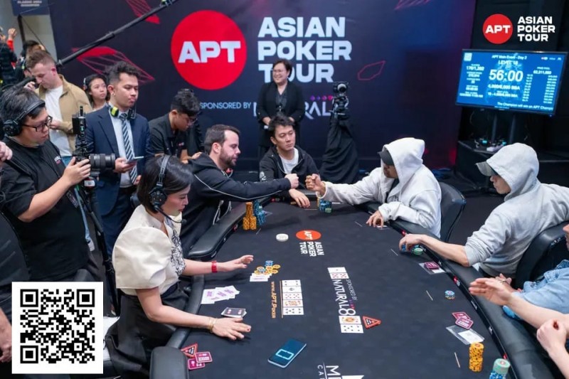 【EV撲克】APT马尼拉|主赛事创菲律宾赛史纪录,中国台湾选手Po-Shou Huang领跑Day2!