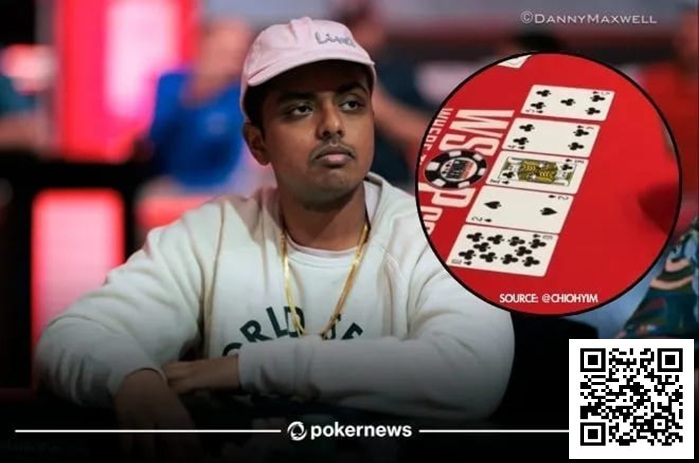 【EV撲克】明明击中后门同花,却被顺子淘汰出局!WSOPC主赛引争议