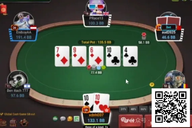 【EV撲克】牌局分析：高难度3bet多人池