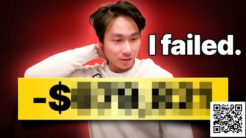 【EV撲克】扑克网红Rampage自曝一年盈利少得可怜,100w刀挑战宣告失败